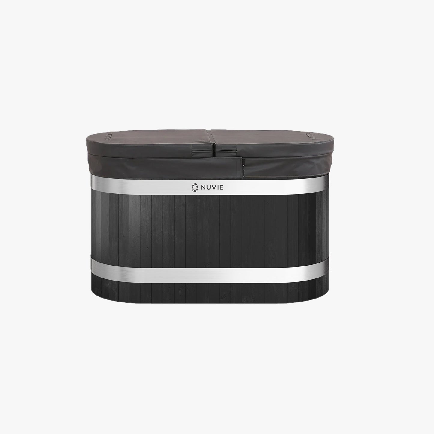 NUVIE Ember Pro – Commercial Ice Bath & Hot Tub (Black) - NUVIE Saunas