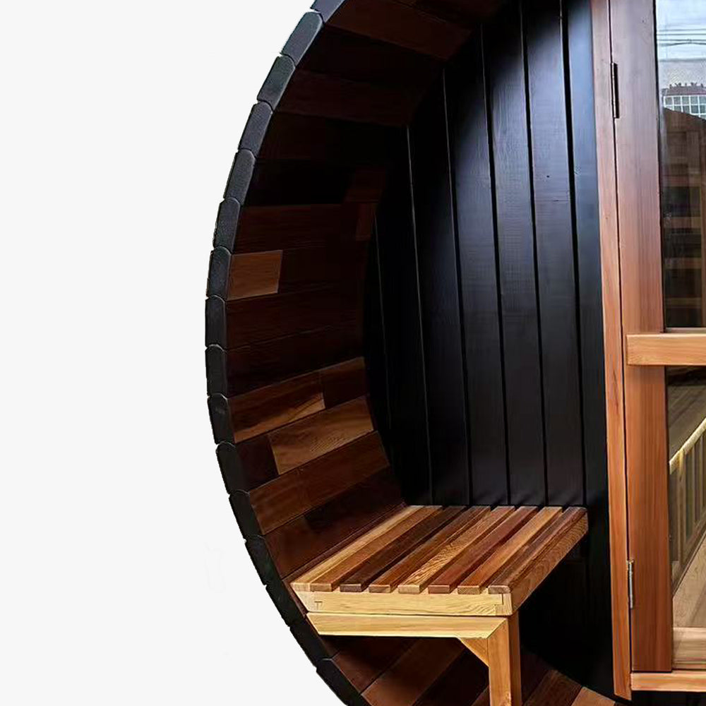 
                      
                        NUVIE Fusion Hybrid Barrel Sauna (Black)
                      
                    