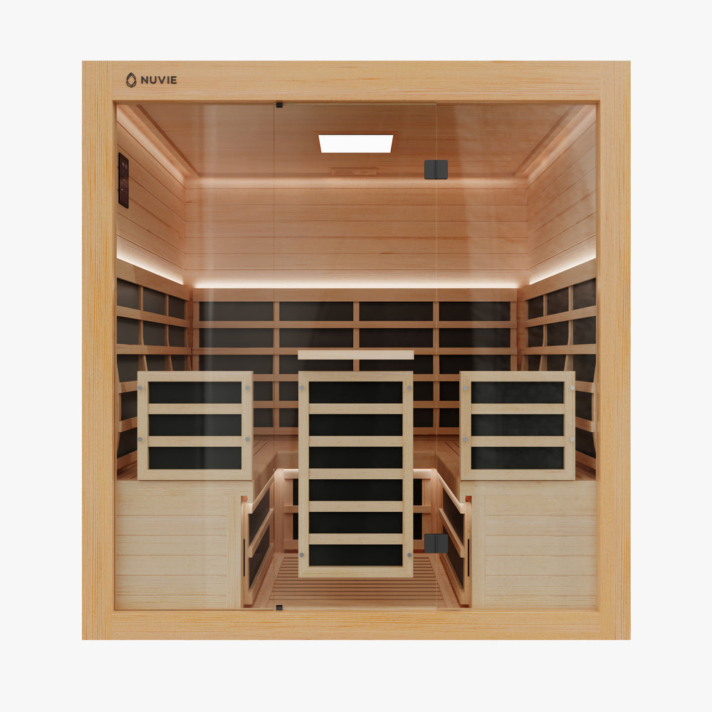
                      
                        NUVIE Immerse 4-6 Person Far Infrared Sauna
                      
                    