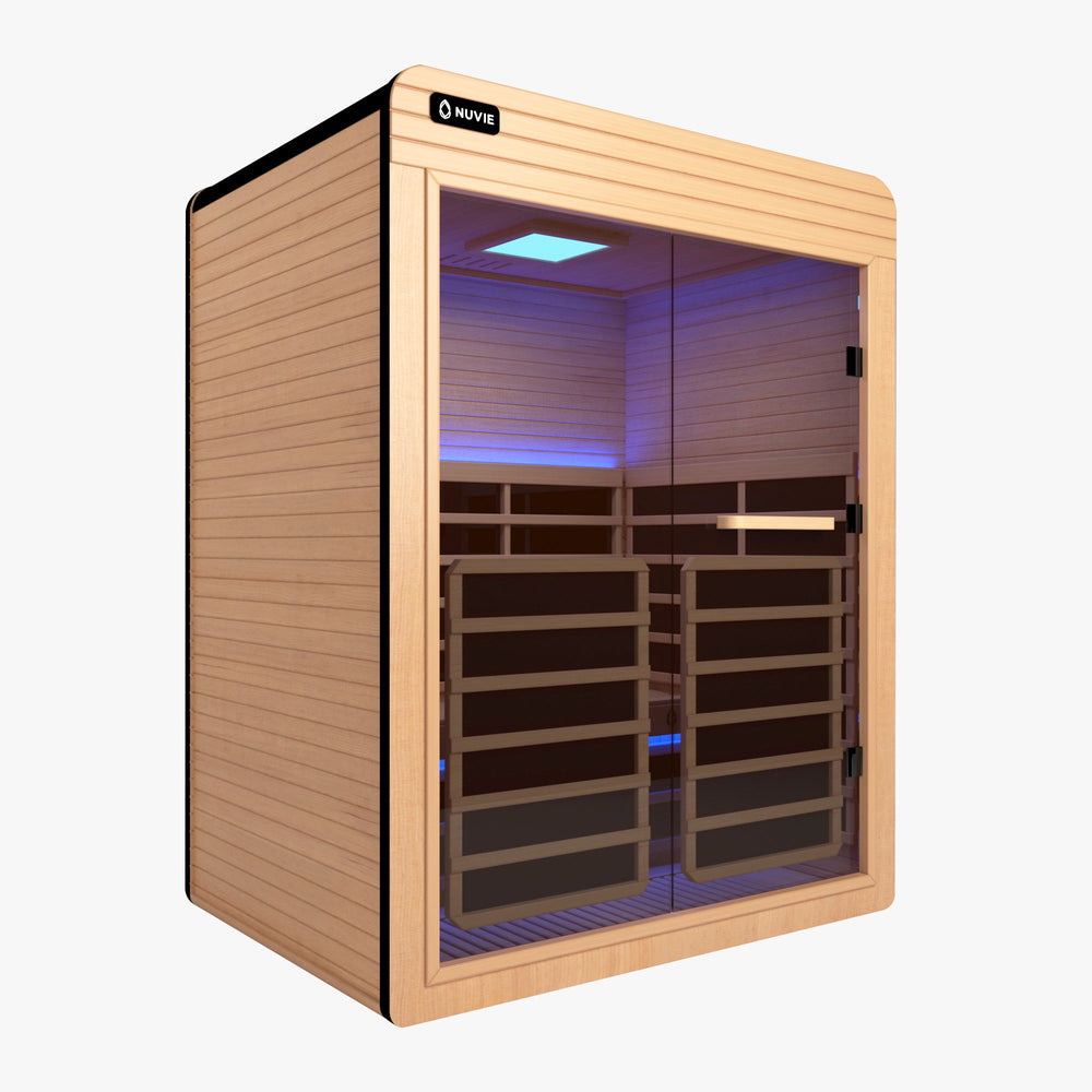 NUVIE Arc 3 Person Far Infrared Sauna (Indoor) - NUVIE Saunas