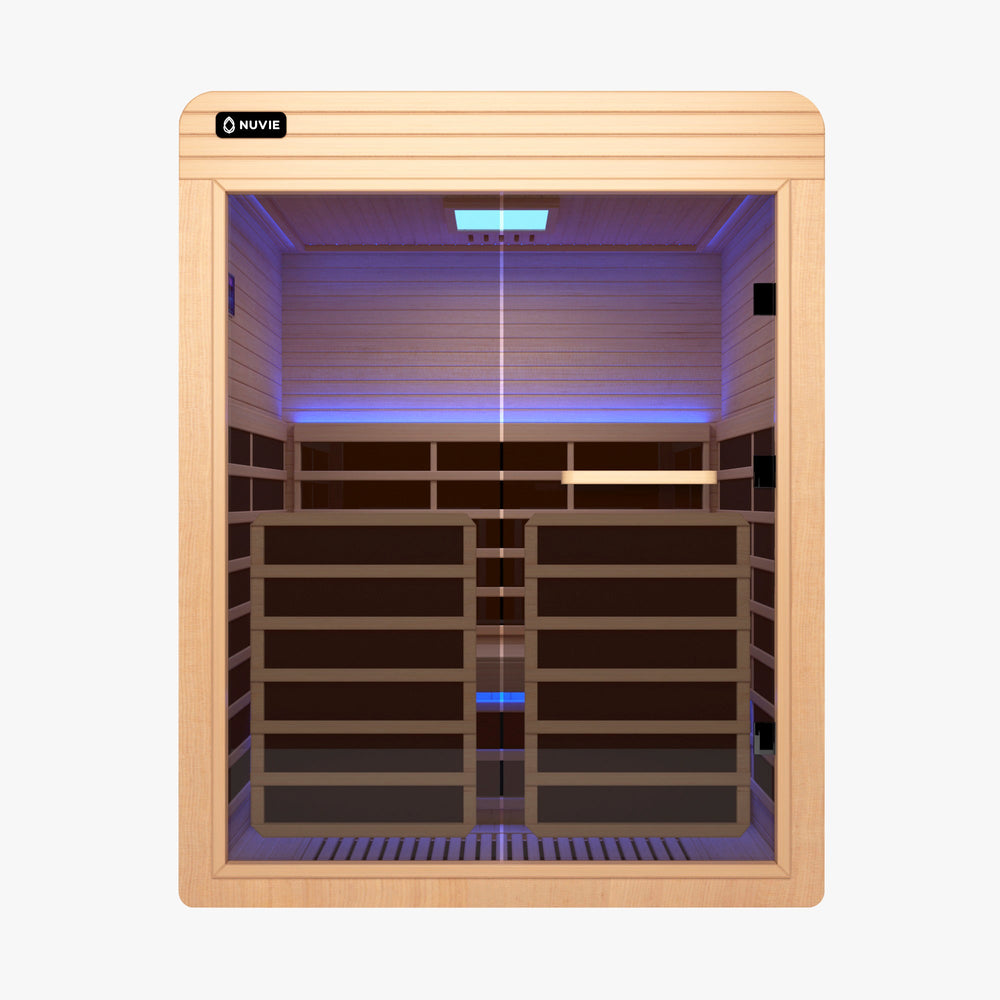 
                      
                        NUVIE Arc 3 Person Far Infrared Sauna (Indoor) - NUVIE Saunas
                      
                    