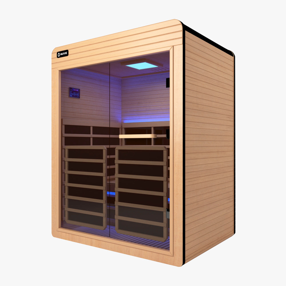 
                      
                        NUVIE Arc 3 Person Far Infrared Sauna (Indoor) - NUVIE Saunas
                      
                    