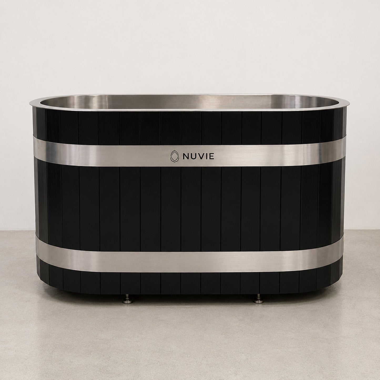 NUVIE Ember Pro – Commercial Ice Bath & Hot Tub (Black) - NUVIE Saunas