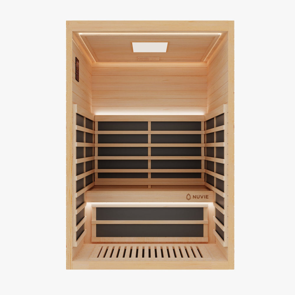 
                      
                        NUVIE Immerse 2 Person Far Infrared Sauna - NUVIE Saunas
                      
                    