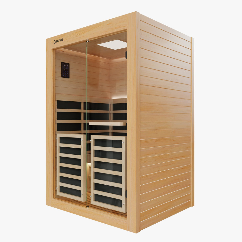 
                      
                        NUVIE Immerse 2 Person Far Infrared Sauna - NUVIE Saunas
                      
                    