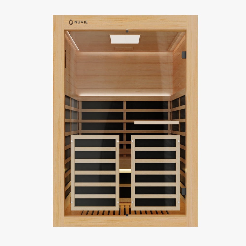 
                      
                        NUVIE Immerse 2 Person Far Infrared Sauna - NUVIE Saunas
                      
                    