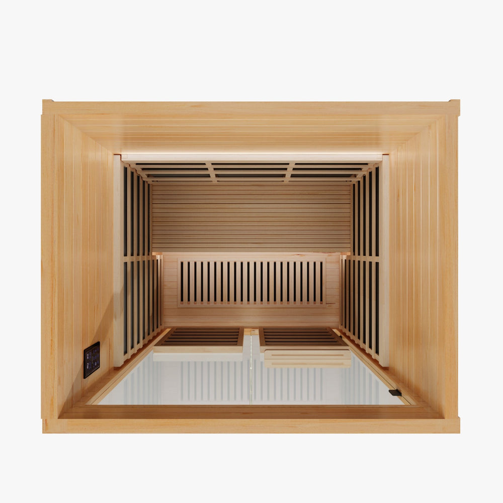 
                      
                        NUVIE Immerse 3 Person Far Infrared Sauna - NUVIE Saunas
                      
                    