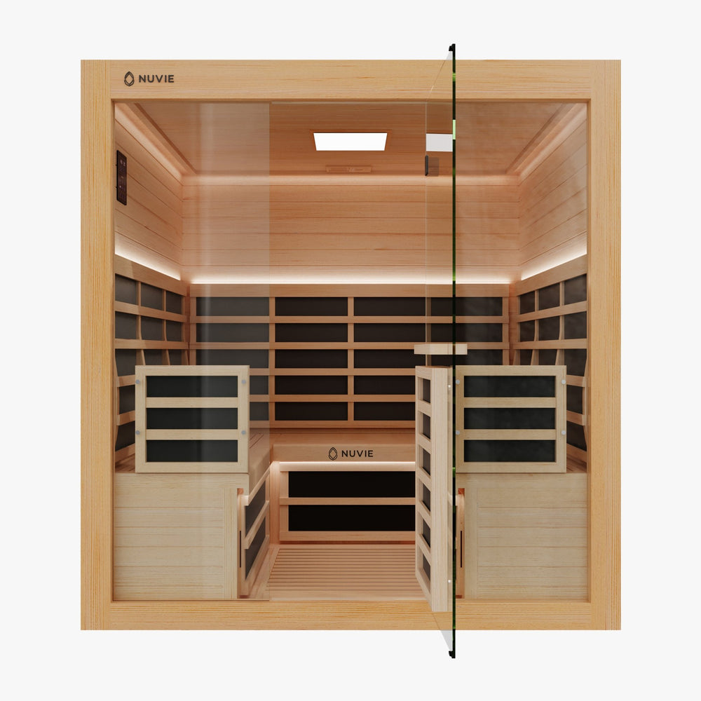 NUVIE Immerse 4 - 6 Person Far Infrared Sauna - NUVIE Saunas